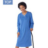*SarahT* adaptives bioaktiv Damen Pflegenachthemd barrierefrei kleiden