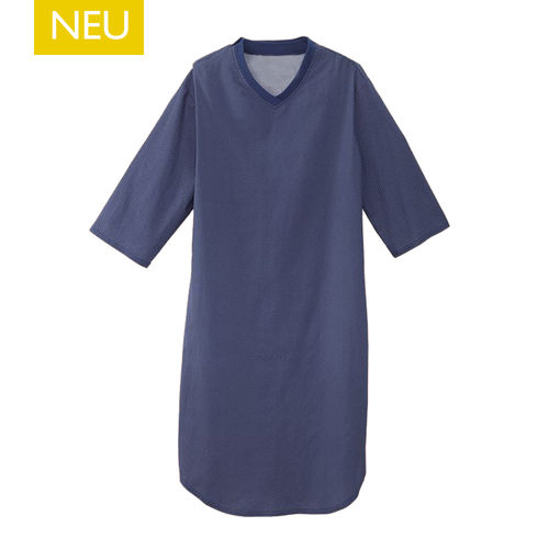 *ClausT* adaptives Herren Pflege Nachthemd Patientenhemd