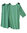 *FlaviaT* adaptives Damen Pflege Shirt Sommer Top mit Stickerei