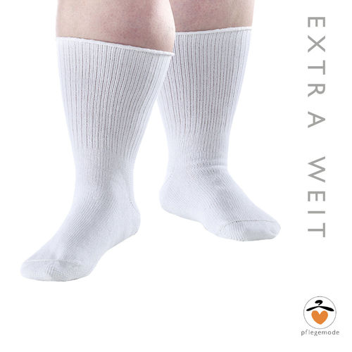 *LorisT* Diabetiker-EXTRA-WEIT Komfort Baumwoll Stretch Socken