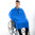 *DylanT* Double Fleece Rollstuhl Poncho ohne Ärmel ergonomisch angepasst