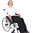 *VitoT* adaptive Rollstuhl Sweat Hose mit nahtlosem Sitzbereich