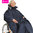 *WellnessT* Komfort Rollstuhl Allwetter Cape mit kariertem Fleecefutter und Kapuze