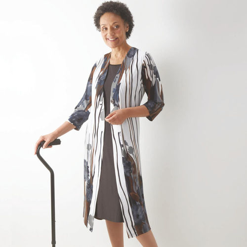 *JennyT* adaptives Rollstuhl Kleid für Damen im stylisches Design
