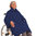 *PaderbornT* modischer Damen Double Fleece Rollstuhl Mantel mit Accessoires