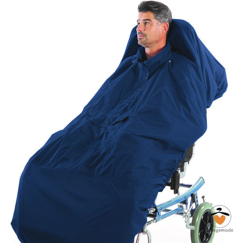 *KarulinoT* adaptiver Full Complete Rollstuhlcape ohne Arm für Damen und Herren