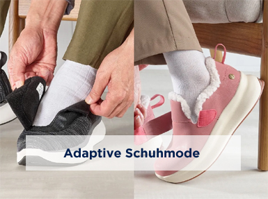 Adaptive extra weite Komfort Schuhe 