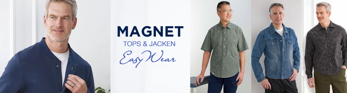 Magnet Tops & Jacken für ein leichtes Kleiden