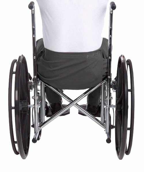 *HeinzT* Gabardine Hose - Rollstuhl-Pflegehose 