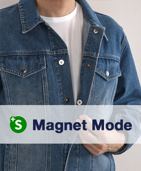 Selbständiges Ankleiden mit Magnet Mode